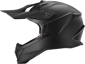 img 4 attached to 🏍️ ILM Lightweight Motocross ATV Full Face Off-Road Motorcycle Helmet for Men Women DOT Model-610 (Matte Black,XL)