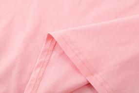 img 1 attached to Girls Short Sleeve Sleepwear Nightgowns Size 12-16 Cute Bear Tween Pajamas