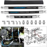 🔧 high pressure oil pump hpop hoses lines kit & crossover line for ford 1999-2003 7.3l powerstroke logo