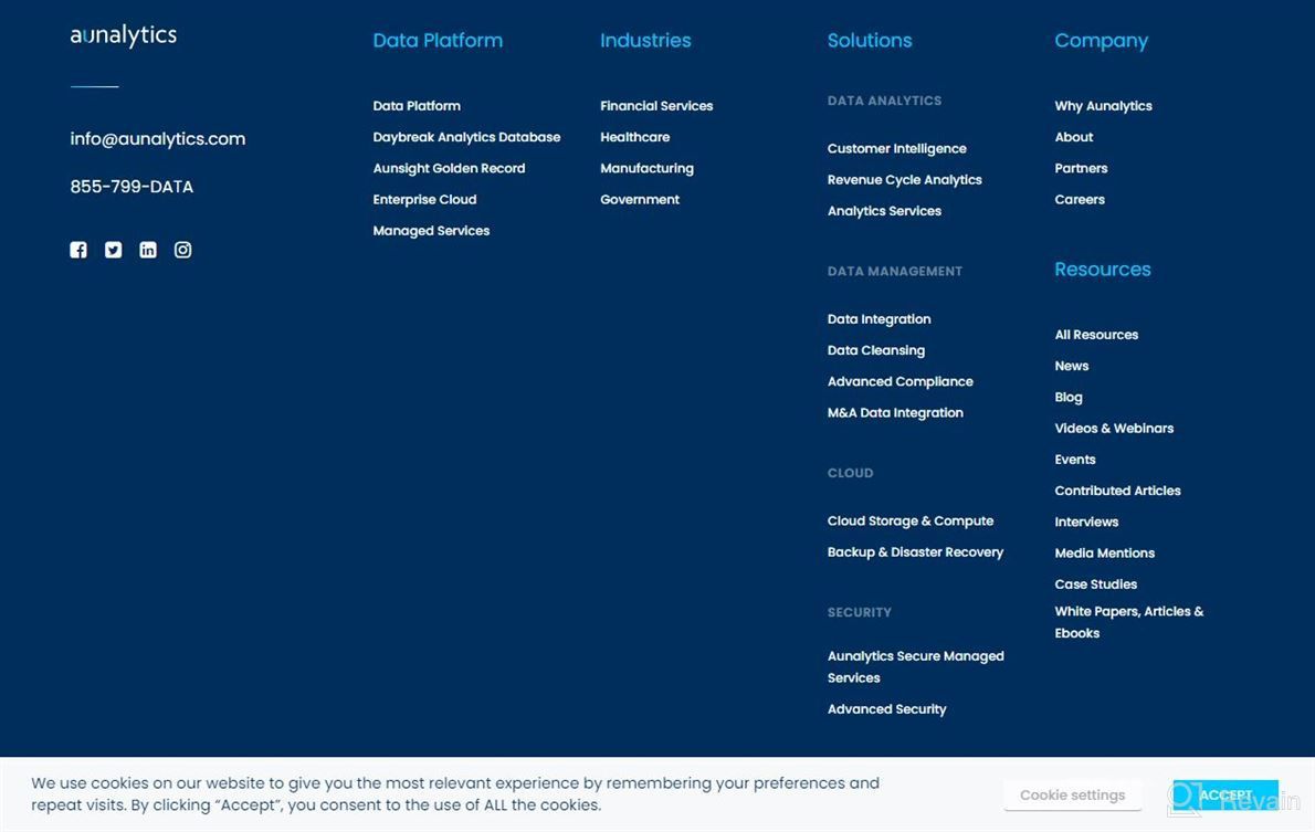 img 1 attached to Aunalytics Cloud review by Charles Adelaja