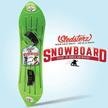 ❄️ sledsterz the original kids' snowboard: geospace's must-have winter fun! logo