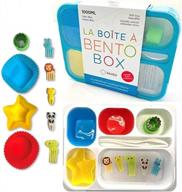 leakproof bento lunch box set with 9 accessories for kids - perfect for boys, girls and toddlers logo