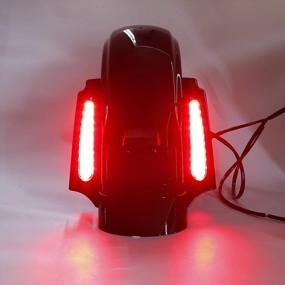 img 1 attached to Upgrade Your Harley Touring Bike With Rear Fender Extension Fascia Kit And Multi-Functional LED Lights - Clear Lens