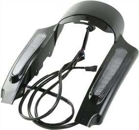 img 3 attached to Upgrade Your Harley Touring Bike With Rear Fender Extension Fascia Kit And Multi-Functional LED Lights - Clear Lens