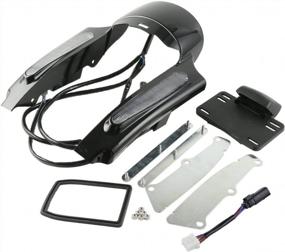 img 2 attached to Upgrade Your Harley Touring Bike With Rear Fender Extension Fascia Kit And Multi-Functional LED Lights - Clear Lens