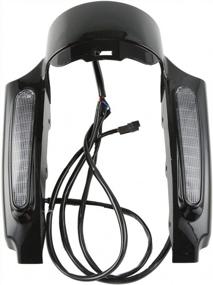 img 4 attached to Upgrade Your Harley Touring Bike With Rear Fender Extension Fascia Kit And Multi-Functional LED Lights - Clear Lens