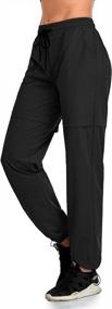 img 1 attached to Stay Protected And Stylish With Fulbelle Women'S UPF 50 Hiking Pants