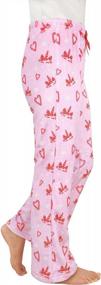 img 1 attached to Cozy Up For Bedtime: HDE Girl'S Soft Fleece Pajama Pants For A Comfy Sleepwear Experience