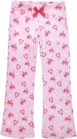 img 4 attached to Cozy Up For Bedtime: HDE Girl'S Soft Fleece Pajama Pants For A Comfy Sleepwear Experience