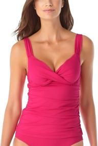 img 1 attached to 👙 Anne Cole Women's Underwire Tankini Swimsuit - Women's Clothing & Cover-Ups