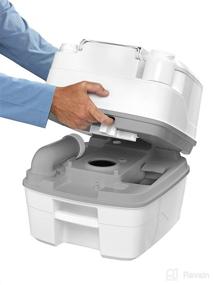 img 1 attached to 🚽 Thetford Porta Potti 365 Piston 4/5.5G - White Portable Toilet, in One Size