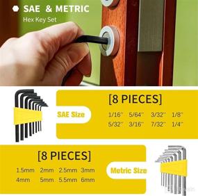 img 1 attached to 🧰 WHOMASS Magnetic Screwdriver Set - 51 PCS with Case and Super Magnet, Professional Screwdriver Set - Includes Slotted/Phillips/Hex/Torx/Square/Pozi Heads - Non-Slip for Repair, Home Improvement, Craft