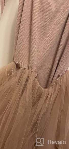 img 1 attached to 👗 Adorable LYXIOF Baby Girls Tutu Dress: Long Sleeve/Sleeveless Princess Tulle Sundress review by Janelle Morrissey