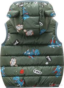 img 3 attached to Todder Cartoon Sleeveless Lightweight Waistcoat Apparel & Accessories Baby Boys : Clothing