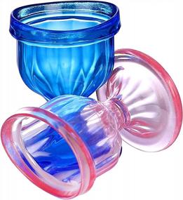 img 3 attached to 👀 Eye Wash Cup Set - Keep Your Eyes Clean and Healthy - Pink and Blue Colors