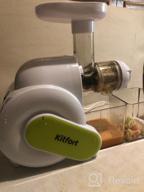 img 1 attached to Kitfort KT-1110-1 screw juicer, green review by Aneta Szmit ᠌