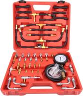 fuel injection pressure gauge tester 🔧 kit for cars and trucks - 0-140 psi logo