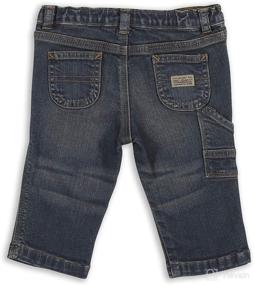 img 1 attached to Infant Baby My First Blue Jeans by Wrangler