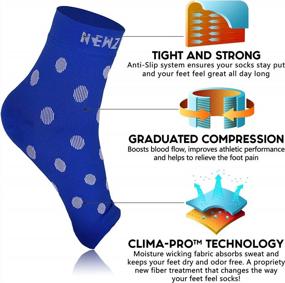 img 1 attached to NEWZILL 2022 Plantar Fasciitis Socks with Arch Support (Pair) - Top Ankle Compression Sleeves for Injury Recovery, Foot & Ankle Swelling, Achilles Tendon, Joint Pain, Heel Spurs