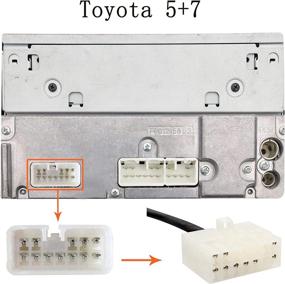 img 1 attached to 🚗 Yomikoo Bluetooth Car Kit with Wireless Hands-Free Music Adapter for Toyota Avensis Corolla Highlander RAV4 Yaris - USB AUX Input, Bluetooth 5.0