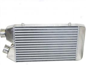 img 4 attached to Performance Racing Front Mount Intercooler - YCZ-036A With 2.5" Inlet/Outlet On ONE SIDE, Extra Large Size Measuring 25"X11"X3