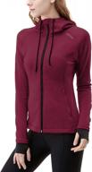 stay stylishly active with tsla women's full zip workout jackets logo