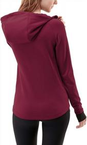 img 3 attached to Stay Stylishly Active With TSLA Women'S Full Zip Workout Jackets