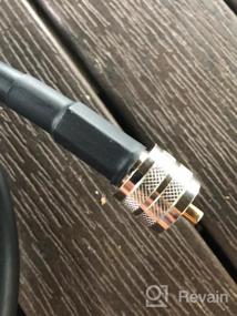 img 5 attached to GEMEK 75 Ft PL259 (UHF) Male To Male Low-Loss Coax Extension Cable (50 Ohm), PL-259 M/M Jumper For CB Radio, Antenna Analyzer, WiFi, SWR Meter, Ham Radio, Short Wave Radio - HF, VHF, UHF