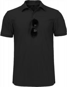 img 3 attached to Men'S Short Sleeve Polo Shirt For Sports, Golf, And Tennis - ZITY