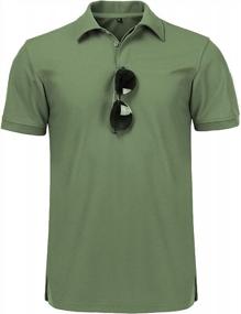 img 1 attached to Men'S Short Sleeve Polo Shirt For Sports, Golf, And Tennis - ZITY