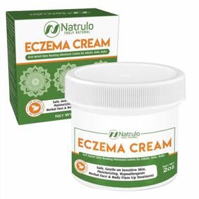 img 4 attached to Natrulo'S Herbal Eczema &amp; Psoriasis Cream - увлажняющий лосьон-мазь для чувствительной кожи у взрослых, детей и младенцев