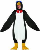 men's black lightweight rasta penguin costume by imposta logo