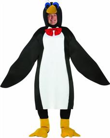 img 4 attached to Men'S Black Lightweight Rasta Penguin Costume By Imposta
