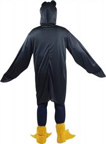 img 3 attached to Men'S Black Lightweight Rasta Penguin Costume By Imposta