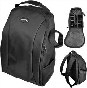 img 4 attached to Ultimaxx Lightweight And Water-Resistant DSLR Camera Backpack Ideal For Nikon, Canon, Sony, Olympus, And Panasonic Cameras And Camcorders