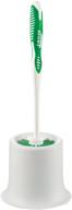 🧼 pack of 4 libman commercial 34 round bowl brush with open caddy, polypropylene, green and white, standing height 15 inches logo