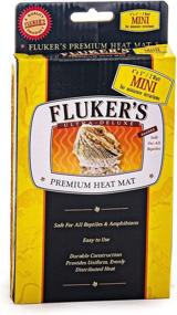 img 2 attached to 🔥 Fluker's Black Mini Heat Mat for Reptiles and Small Animals - 2 Watts, 4x5-Inch