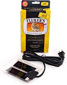 img 3 attached to 🔥 Fluker's Black Mini Heat Mat for Reptiles and Small Animals - 2 Watts, 4x5-Inch