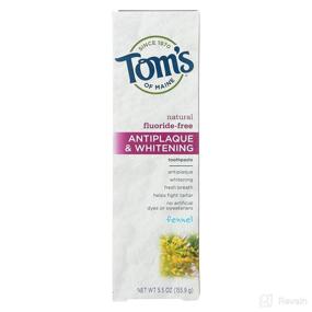 img 2 attached to Toms Maine Fluoride Free Antiplaque Toothpaste Oral Care : Toothpaste