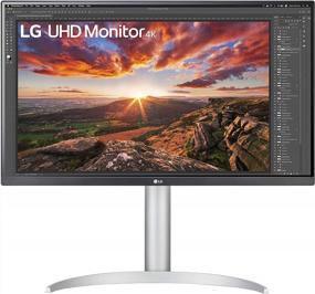 img 4 attached to LG 27UP850-W: Borderless, HDR Display with Height & Pivot Adjustment, Anti-Glare Coating