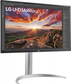 img 1 attached to LG 27UP850-W: Borderless, HDR Display with Height & Pivot Adjustment, Anti-Glare Coating