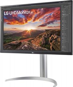 img 2 attached to LG 27UP850-W: Borderless, HDR Display with Height & Pivot Adjustment, Anti-Glare Coating