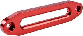 img 4 attached to High-Quality 10 inch Standard Anodized Red Aluminum Hawse Fairlead for Winch Rope Cable ATV UTV - 8000-15000 LBs CNC Machine