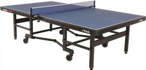 img 4 attached to Premium ITTF Approved Tennis Table By STIGA – Fully Assembled And Compact For Easy Storage