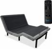 experience supreme comfort with idealbed 5i custom adjustable bed base - full size logo