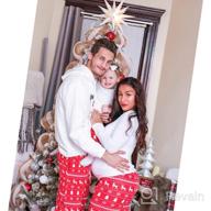 img 1 attached to Cocoa Matching Family Christmas Pajama Men's Clothing review by Michael Domus