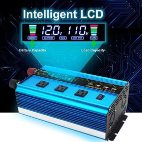 img 3 attached to Yinleader Inverter Converter Display Outlets Car Electronics & Accessories