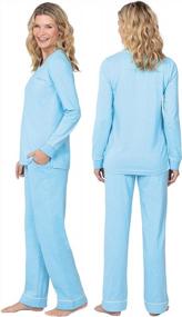 img 3 attached to Comfortable And Trendy PajamaGram Pajamas For Women - Get Your Quality 100% Cotton PJ Sets With Pullover Tops Today!