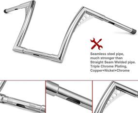 img 2 attached to WSays Handlebar Diameter Compatible Sportster