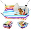 guinea pig hideout,homeya small animal hammock house cuddle hanging sleeping bed toys winter warm cage accessories for sugar glider,chinchilla,hamster,rat,bunny,squirrel,gerbil birthday gift logo